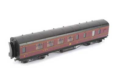 Appraisal: Exley K LMS all rd Side Corridor Brake End Coach