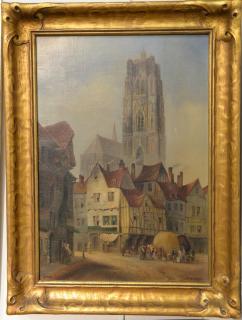 Appraisal: James Bell Anderson - oil on canvas Rodez France signed