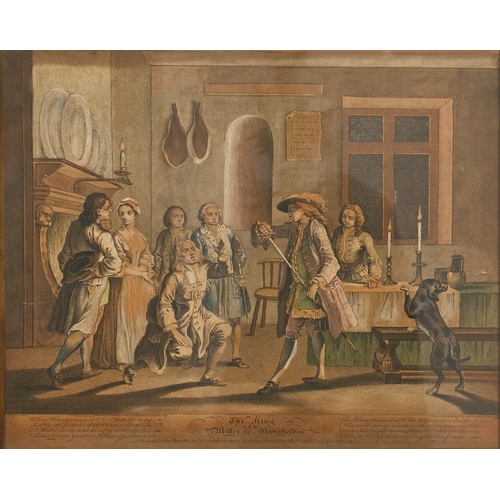 Appraisal: Carrington Bowles publisher - The Prodigal Son in Excess mezzotint