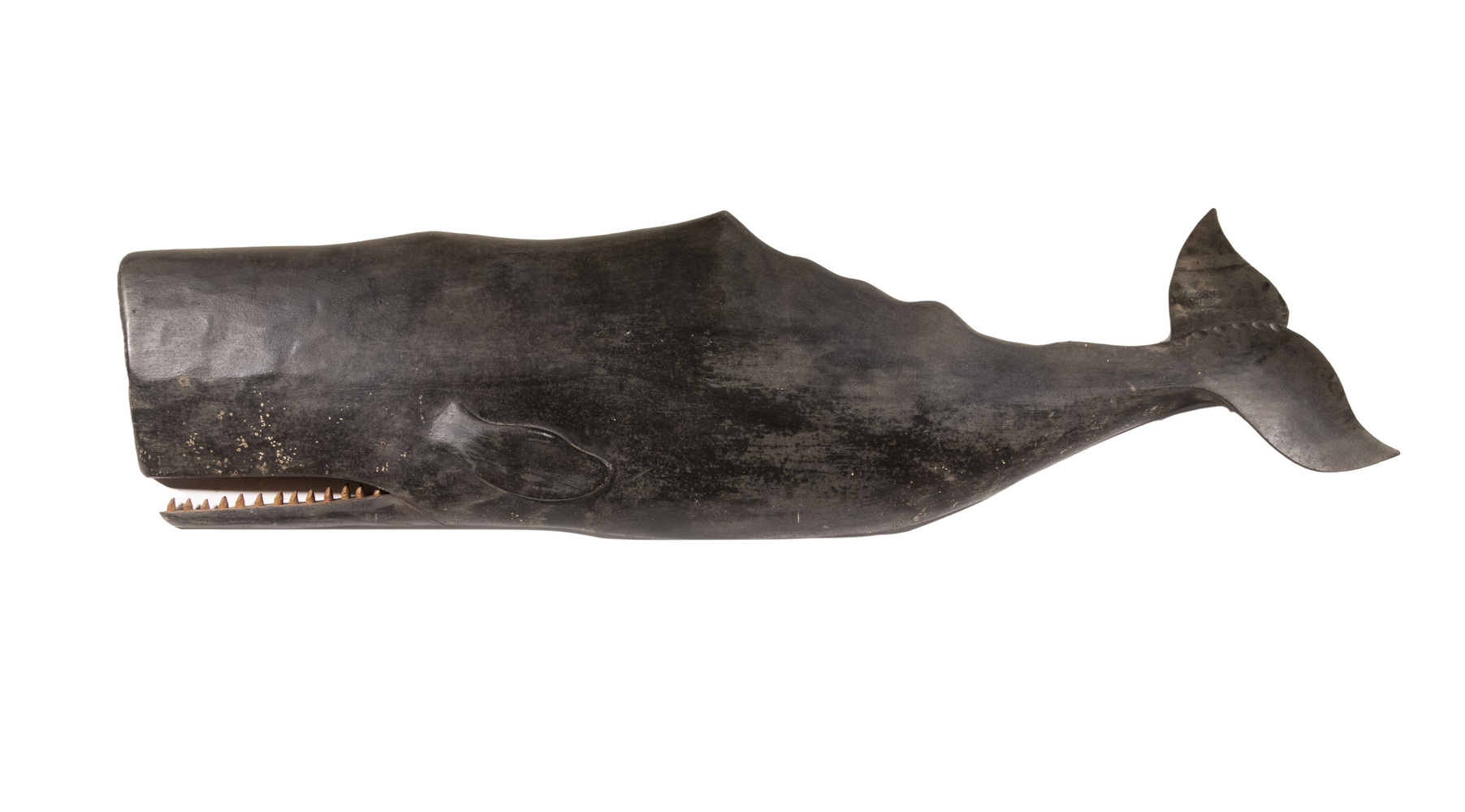 Appraisal: CLARK VOORHEES JR CT VT - Large Sperm Whale wall