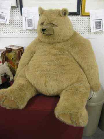 Appraisal: Enormous Plush Bear this adorable guy is approx years old