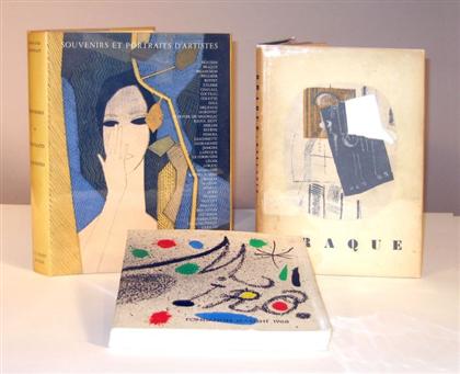 Appraisal: vols Modern Art Gallatin A E Georges Braque Essay and