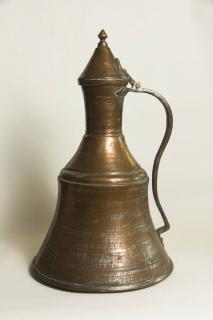 Appraisal: Copper Water Pitcher Probably Middle Eastern H