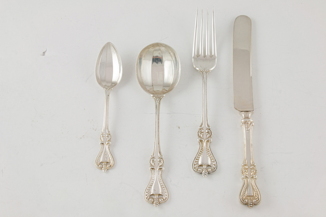 Appraisal: A PC TOWLE OLD COLONIAL STERLING FLATWARE SERVICE A pc