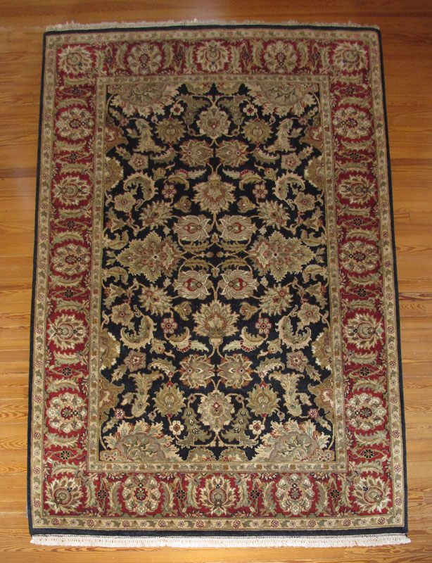 Appraisal: MODERN PAKISTANI-PERSIAN HAND KNOTTED WOOL RUG ' '' X '