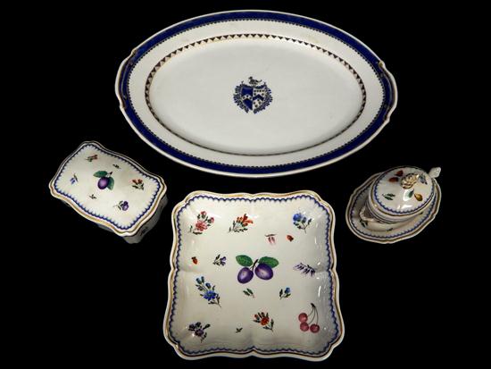 Appraisal: Richard Ginori Italian th C porcelain dishware three of four