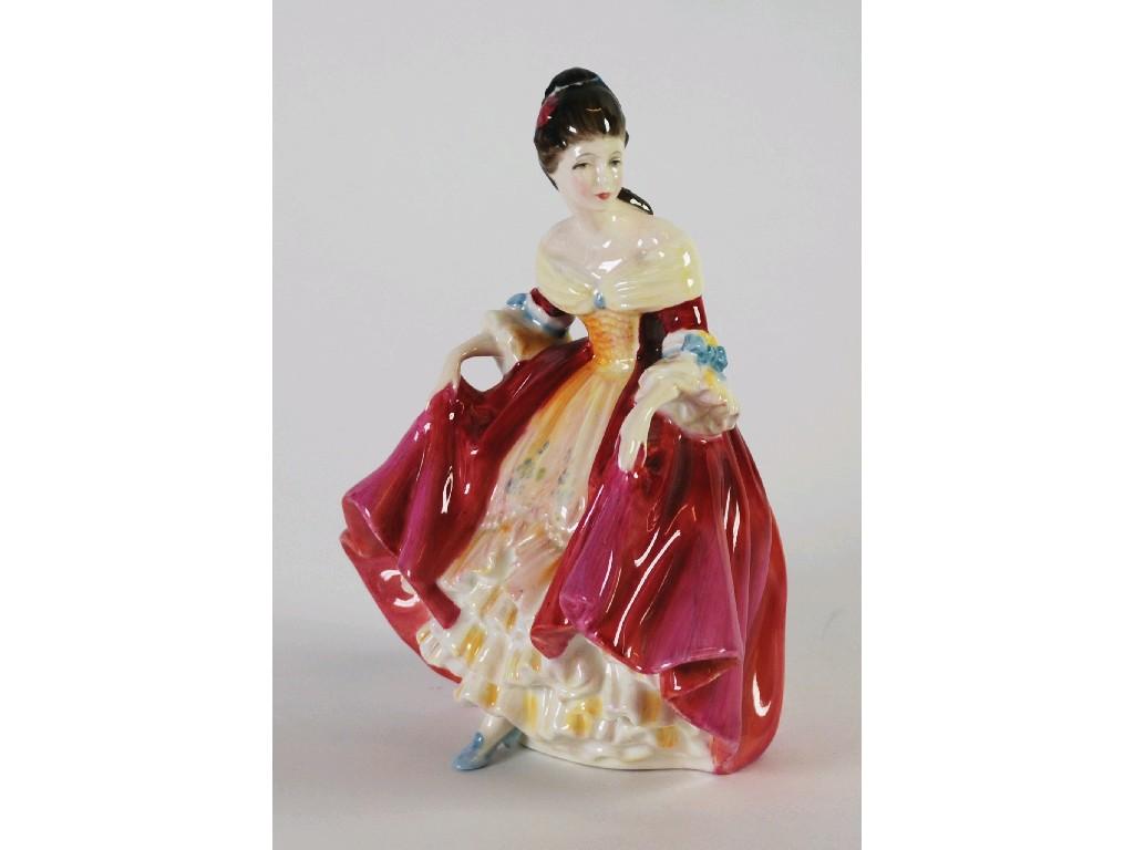 Appraisal: ROYAL DOULTON CHINA FIGURE 'Southern Belle' HN cm high printed