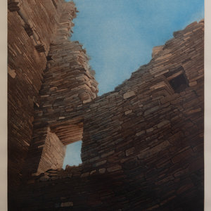 Appraisal: Stephen McMillan American b The Slot and Ancient Wall a