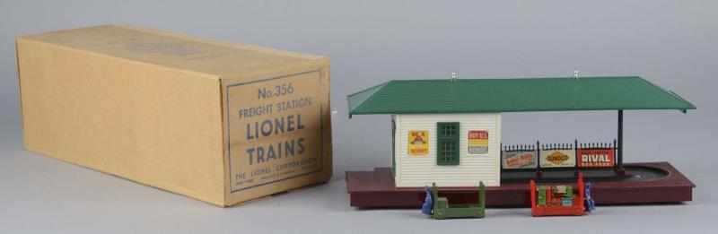 Appraisal: Lionel Train Freight Station LionelVille OB This train is in