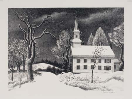 Appraisal: AMERICAN PRINTMAKERS Collection of prints JAMES CHAPIN Communication lithograph GORDON