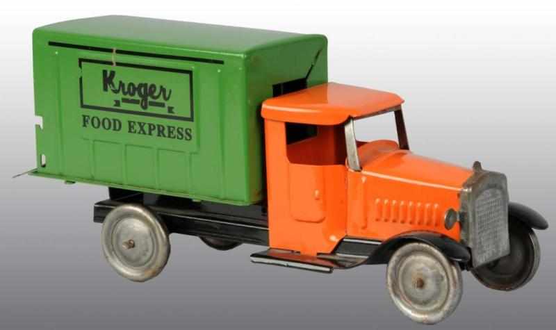 Appraisal: Pressed Steel Metalcraft Kroger Express Truck Toy Description American No