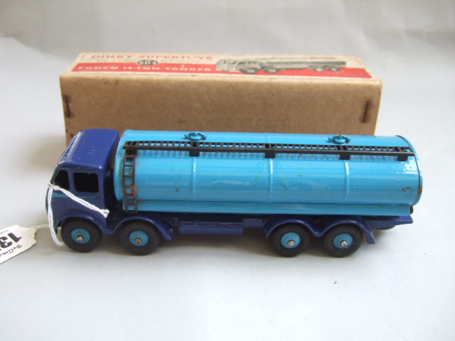 Appraisal: A Dinky Supertoys Foden ton tanker two tone blue st