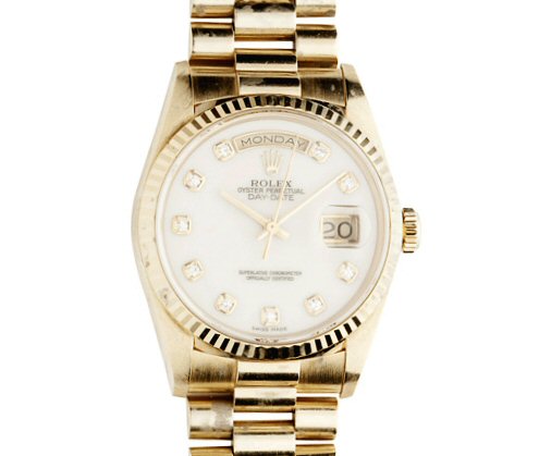 Appraisal: ROLEX - A gentleman's ct gold Oyster Perpetual Day Date