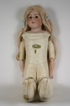 Appraisal: DOLL - A M Floradora bisque fixed head with real