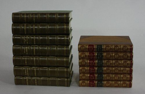 Appraisal: Milton J Poetical Works six volumes illustrated by JMW Turner