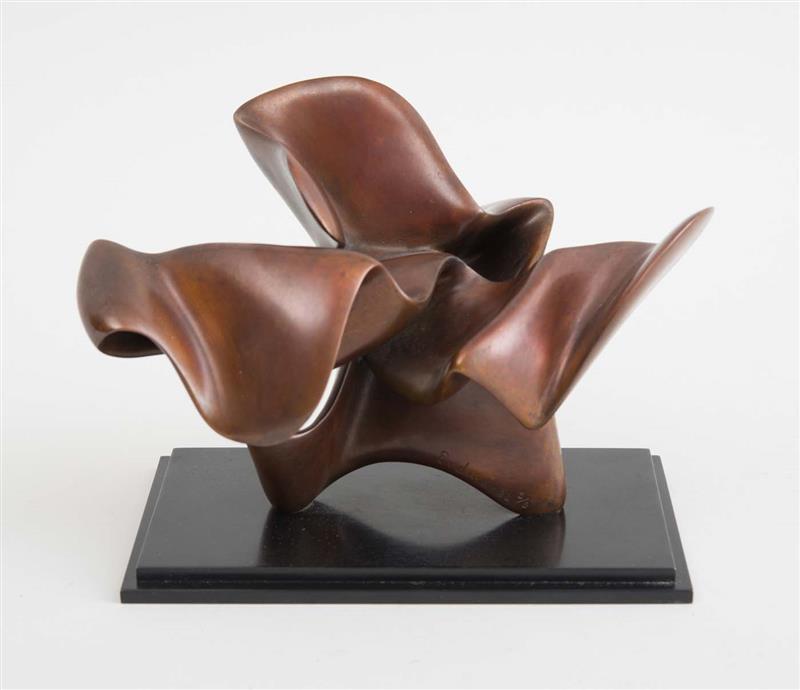 Appraisal: RICHARD ERDMAN b MOMENTA Bronze with reddish patina inscribed 'Erdman'