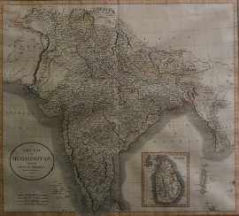 Appraisal: Cary John A New Map of Hindoostan from the Latest