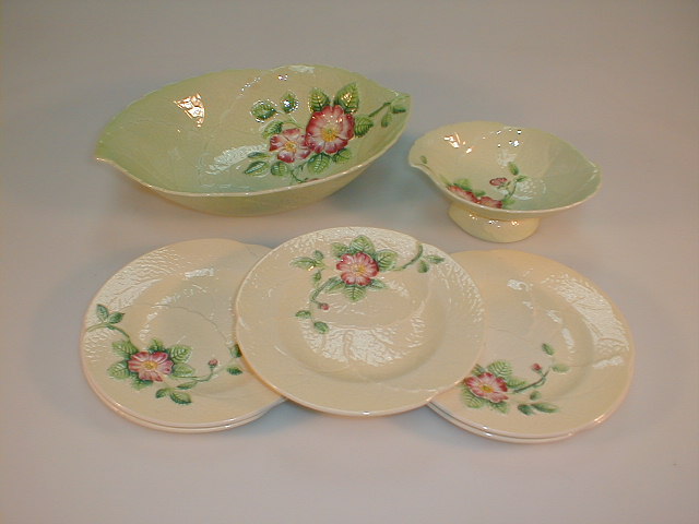 Appraisal: Carlton ware leaf dishes and side plates