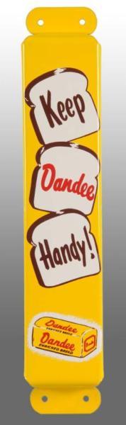 Appraisal: Tin Dandy Handy Door Push Description Never used with factory