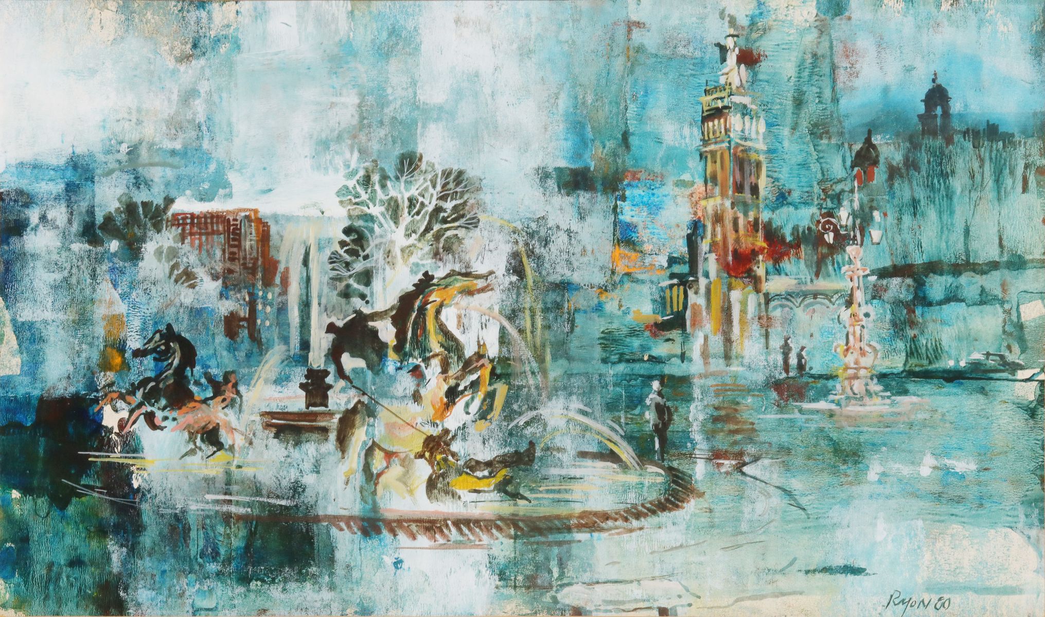 Appraisal: JIM RYON - MIXED MEDIA KANSAS CITY SCENEJames Ryon Missouri