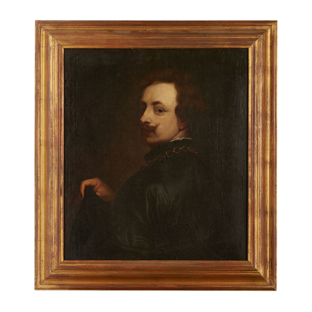 Appraisal: MANNER OF VAN DYCK PORTRAIT OF A YOUNG MAN IN