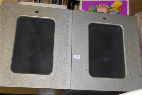 Appraisal: PAIR SPEAKERS Property from the home of Westport Ct artist