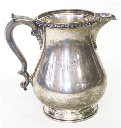 Appraisal: Sterling silver water pitcher Gorham providence ri th century