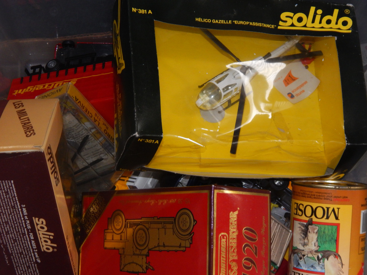 Appraisal: Matchbox Solido and other die cast vehicles and helicopters some