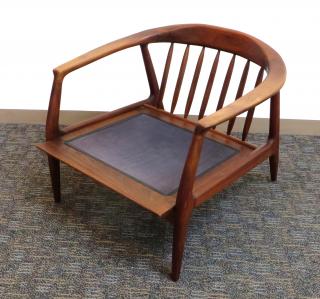 Appraisal: Easy Chair Attrib Phillip Lloyd Powell Born in Germantown Phillip