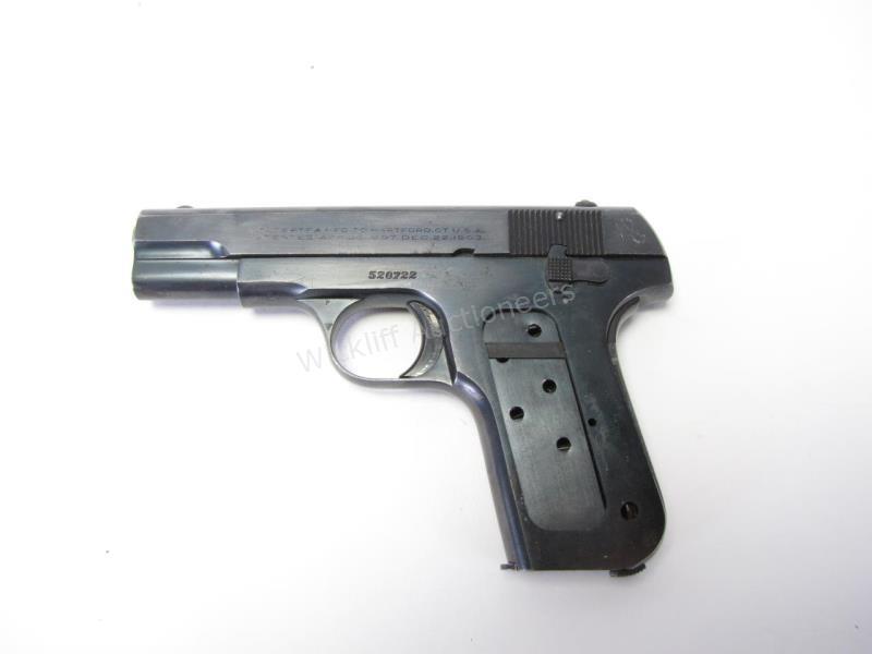 Appraisal: Colt Model Semi Auto Pistol-Blued round barrel Chambered in acp