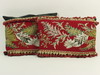 Appraisal: PILLOWS - Pair of th C needlepoint and beadwork pillows