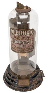 Appraisal: National Vending Machine Co Wilbur s Cent Chocolate Vendor Chicago