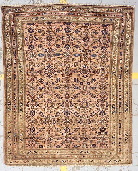 Appraisal: A Malayer rug Central Persia late th century size approximately