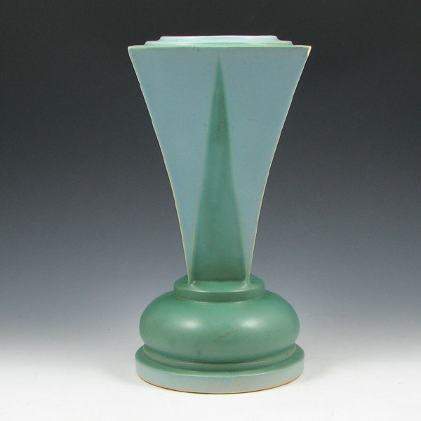 Appraisal: Roseville Futura - Shooting Star Vase Roseville Futura - Shooting