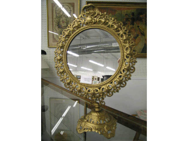 Appraisal: Ornate Dresser Mirror pedestal base