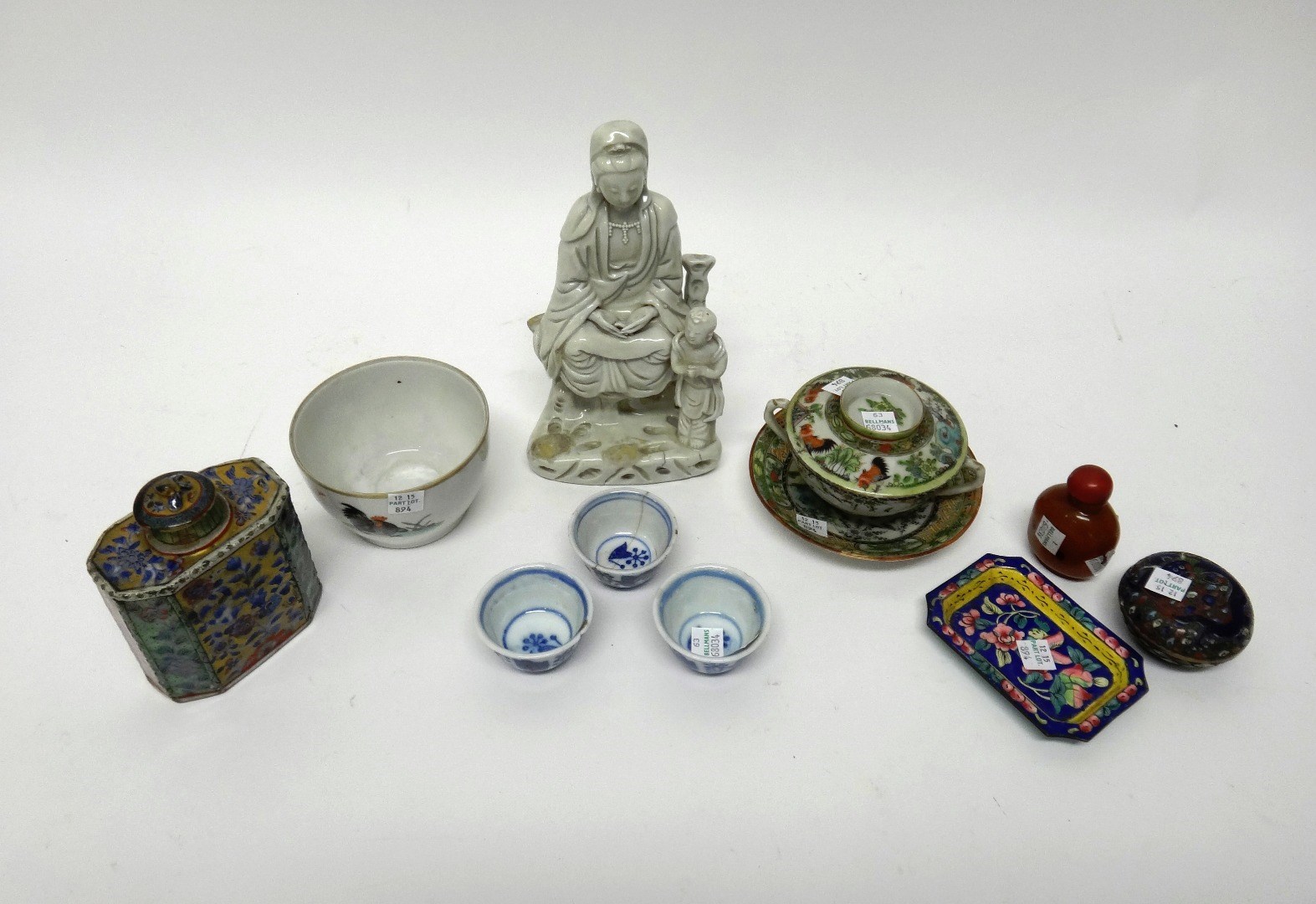 Appraisal: A group of Chinese porcelain and works of art various