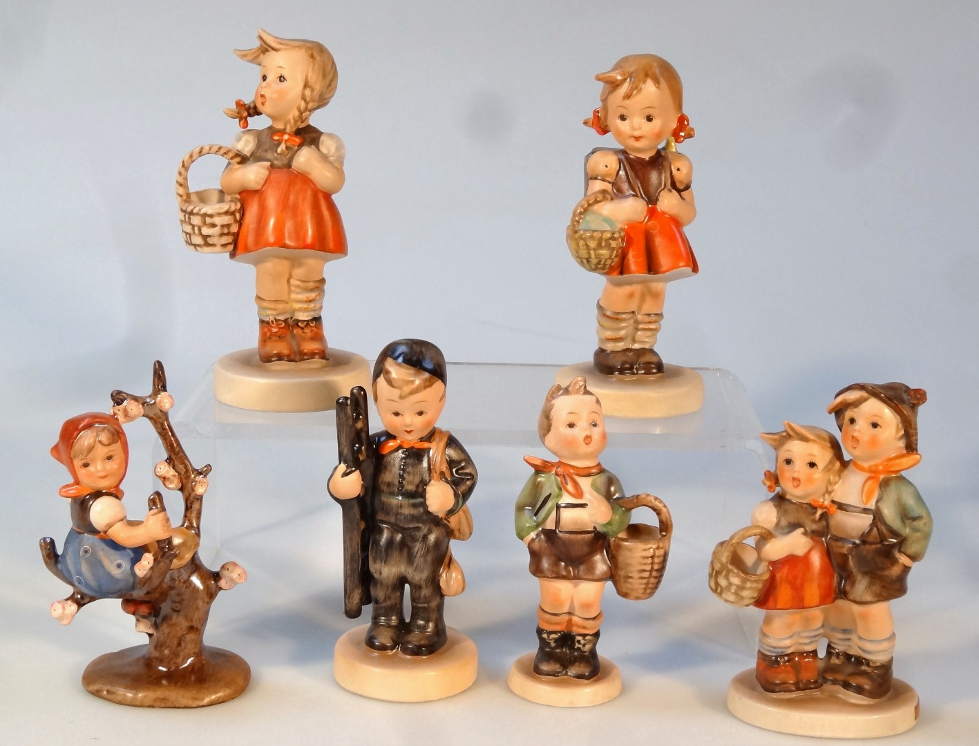 Appraisal: Various Goebel Hummel figures to include Boy Sweep cm high