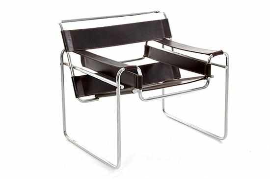 Appraisal: Wassily Model B chair designed by Marcel Breuer th century