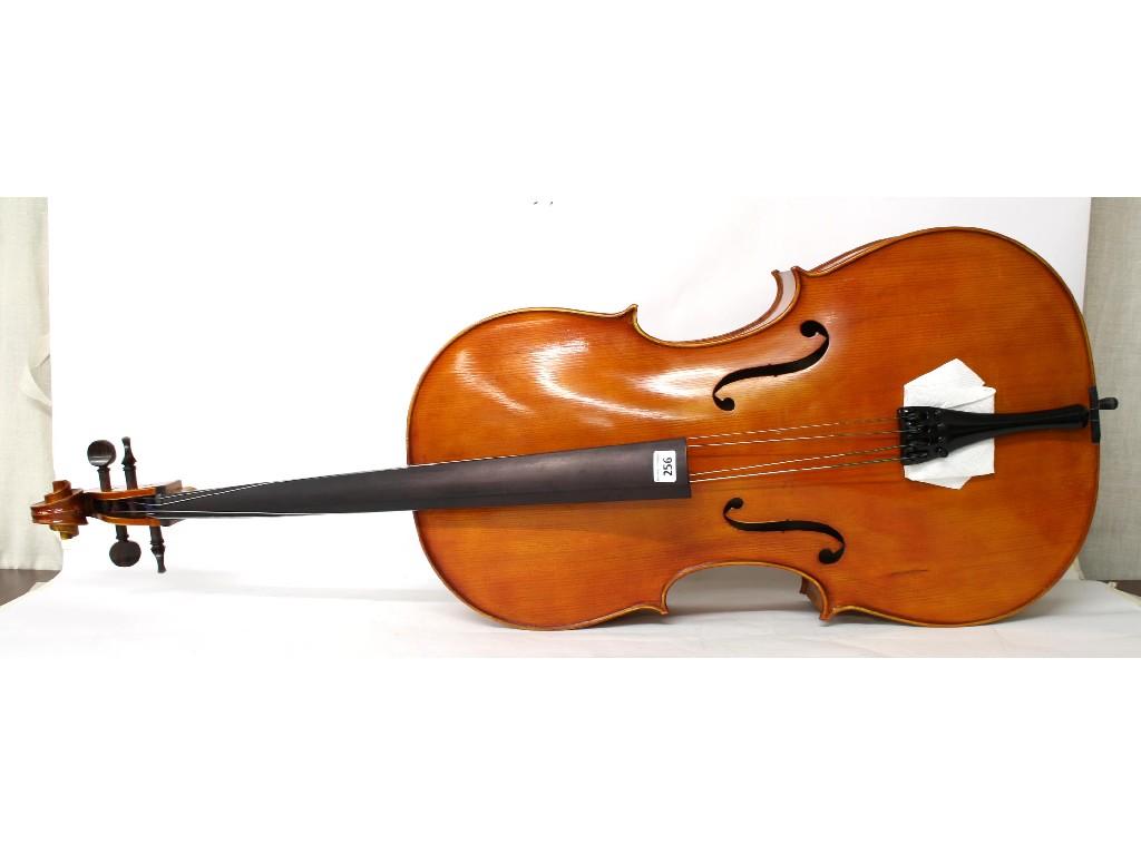 Appraisal: Contemporary violoncello labelled Attilio Menegotti cm