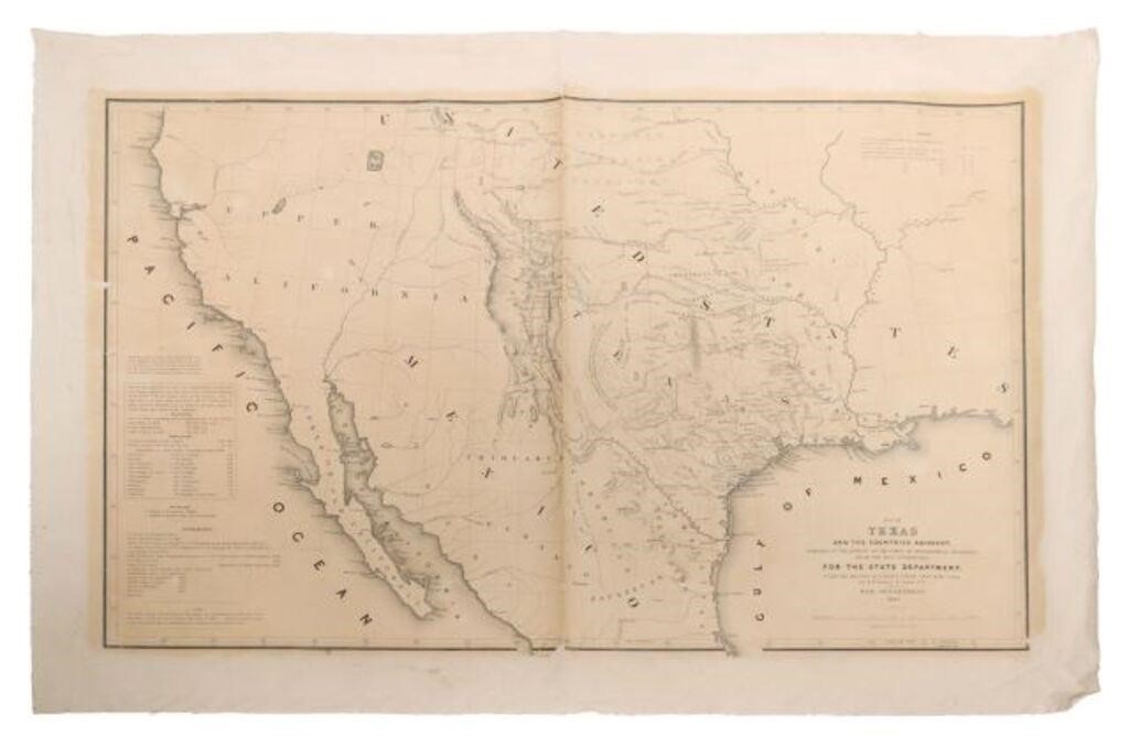 Appraisal: Large edition of the U S War Department Map of