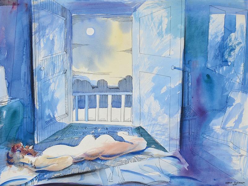 Appraisal: CHARLES BLACKMAN born Midsummer Night's Dream watercolour and pen on