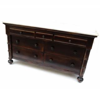 Appraisal: Antique Style Drawer Chest Antique style drawer chest with a