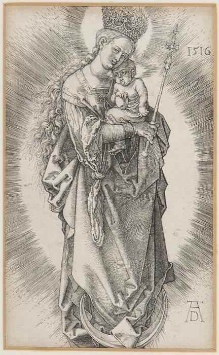 Appraisal: Albrecht D rer - Virgin and Child standing on a