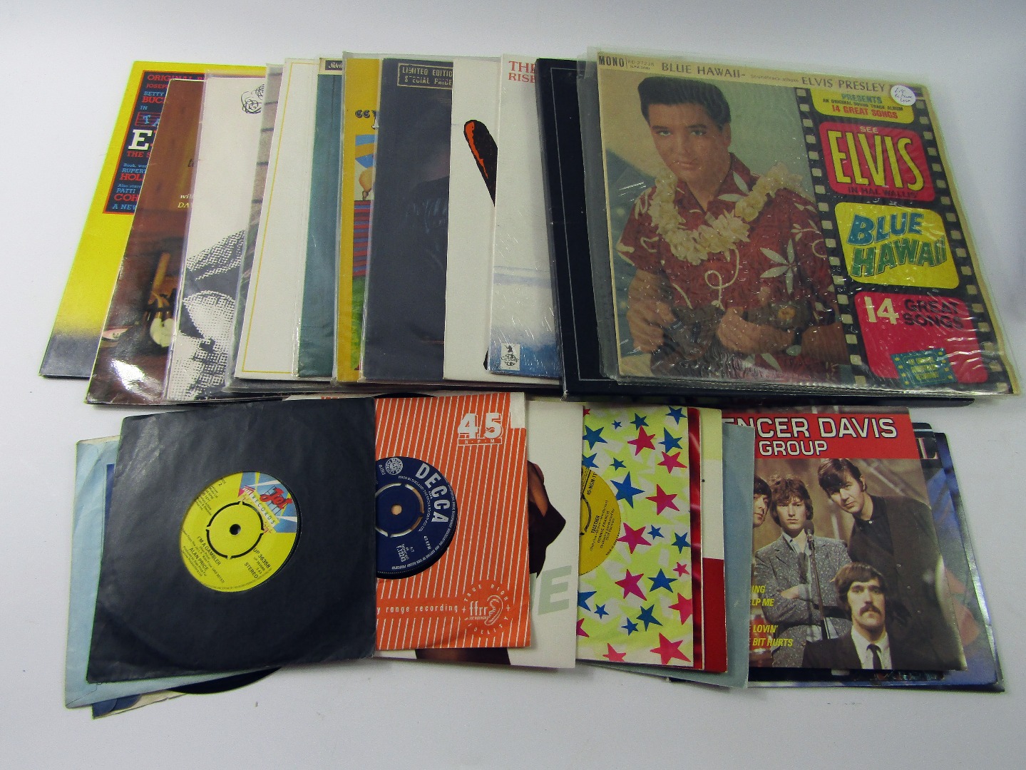 Appraisal: LP records boxed sets and picture discs including signed George