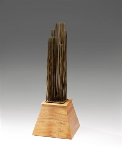 Appraisal: HARRY BERTOIA american - UNTITLED SONAMBIENT Copper rods on 'grid'