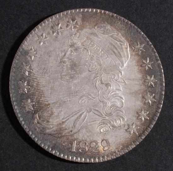 Appraisal: United States capped bust type silver half dollar normal date