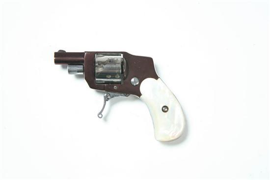 Appraisal: BABY HAMMERLESS REVLOVER A caliber revolver with a folding trigger