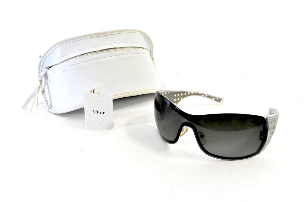 Appraisal: PAIR OF CHRISTIAN DIOR SUNGLASSESMarked Dior Quadrille QHRN in a