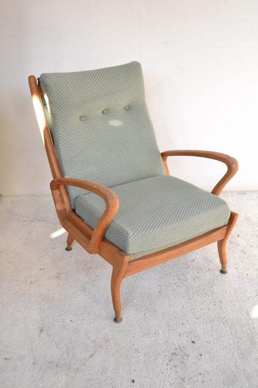 Appraisal: A 'S WRIGHT BUILT DANISH INSPIRED CHAIR A 'S WRIGHT