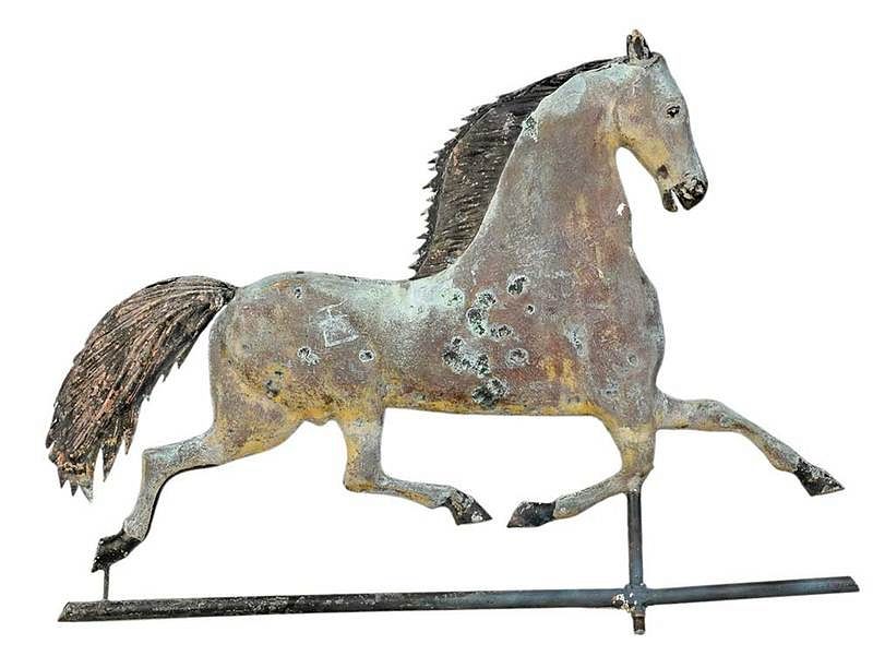 Appraisal: Running Horse Weathervane American th century possibly by A S